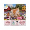 Sunsout I Wuv Flowers 500 pc   Jigsaw Puzzle 72020 - 3 of 4