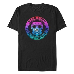 Men's Marvel: Guardians of the Galaxy Star-Lord Legendary Outlaw Gradient T-Shirt - 1 of 4