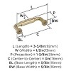 Amerock Coble Pull for Cabinets, Drawers, and Furniture - 3 of 4