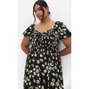 Women's Plus Size Emie Print Midi Dress - daisy | CITY CHIC - 4 of 4