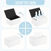 Unique Bargains Magnetic Bottom Tissue Box Cover 1Pc - 4 of 4