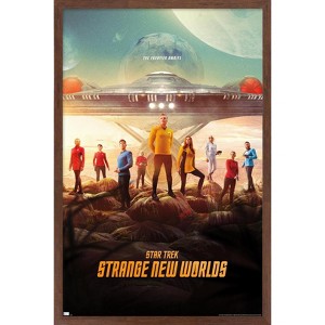 Trends International Star Trek: Strange New Worlds - Key Art Framed Wall Poster Prints - 1 of 4