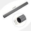 Unique Bargains High Impact Water Plumb Cable Sleeve PVC Rigid Round Pipes 20" Length - 2 of 4