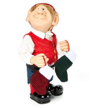 Northlight 10" Zims The Elves Themselves Eugene Collectible Christmas Elf Figure