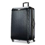 American Tourister Belle Voyage Hardside Large Checked Spinner Suitcase
