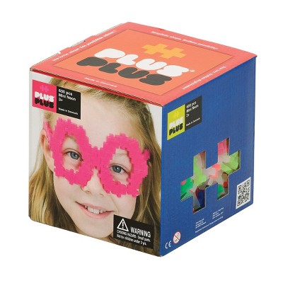 Plus-Plus Neon Set - 600 Piece - STEM Building Set