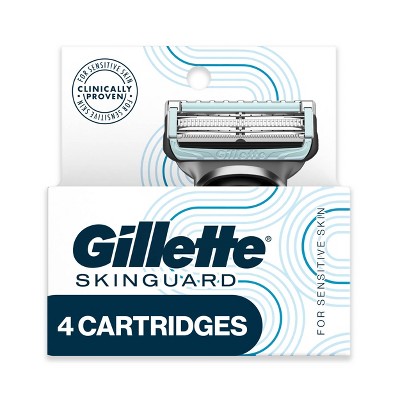 Gillette Skinguard Men's Razor Blade Refills - 4ct : Target