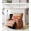 Acekool Electric Rocking Recliner Chair with Massage & Heat, Swivel Faux Leather Power Recliner, USB, Overstuffed Single Sofa for Living Room - 4 of 4