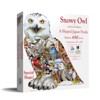 Sunsout Snowy Owl 650 pc Special Shape  Jigsaw Puzzle 96076 - 2 of 4