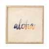 Chelsea Victoria Aloha Hawaii Framed Wall Art 12" x 12" - Deny Designs - 4 of 4