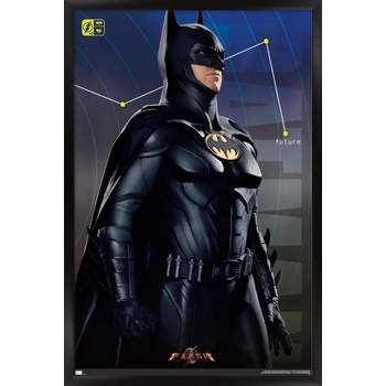 Trends International DC Comics Movie The Flash - Batman Triptych Framed Wall Poster Prints