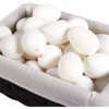 Juvale 48 Pack Fake White Plastic Easter Eggs for Painting and Decorating Arts and Crafts, 2.3 x 1.6 in - image 3 of 4