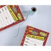 Juvale Action Hero Invitation Cards - 24 Fill-in Invites with Envelopes for Kids Birthday Bash and Theme Party, 5 x 7 Inches, Postcard Style - 3 of 4