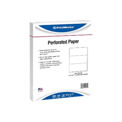Printworks Professional 8.5 x 11 Multipurpose Paper 24 lbs 92 Brightness 04122