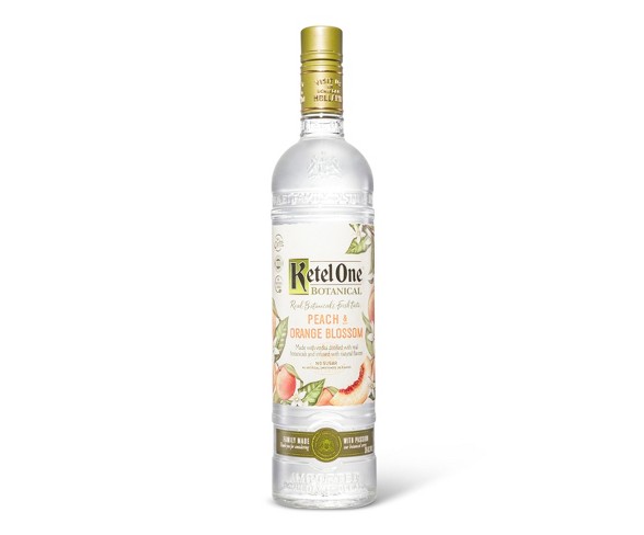 Ketel One Botanicals Peach Orange Blossom Vodka 750ml Bottle