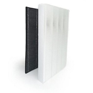 Nispira Premium True HEPA Filter + Activated Carbon Pre FIlter Compatible with Sharp KC-850U Compared to Part FZ-C100HFU FZ-C100DFU, 1 Pack - 1 of 4