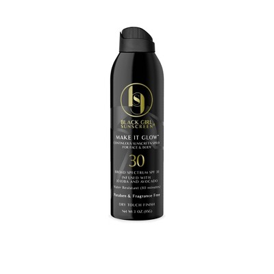 Black Girl Sunscreen Make It Hybrid With Zinc And Lavender Sunscreen - Spf  50 - 3 Fl Oz : Target