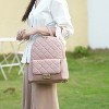 MKF Collection Dimitria Quilted and Smooth Women’s Backpack by Mia K - 3 of 4