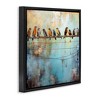 Stupell Industries Abstract Perched Birds, 25" x 25" - 3 of 4