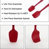 Unique Bargains Heat Resistant Non-scratch Non Stick Dishwasher Safe Spatula Set 2 Pcs - 3 of 4