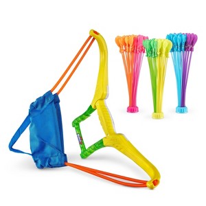 Bunch O Balloons Tropical Party Slingshot & 100+ Rapid-Filling Self-Sealing Water Balloons by ZURU - 1 of 4