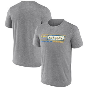 NFL Los Angeles Chargers Men's Gray Athleisure T-Shirt - 1 of 3