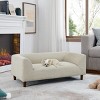 LAOTIES Modern Pet Sofa,Comfortable Dog Couch with Backrest And Armrests for Small And Medium Dogs - 3 of 4