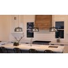 Urban Ambiance Luxury Vintage Chandelier,  10.25"H x 16"W,  Brushed Nickel Finish, UHP2728 - 2 of 4