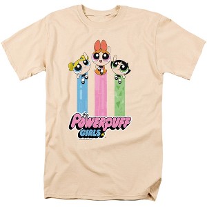Powerpuff Girls The Girls Fly Adult T-Shirt - 1 of 4