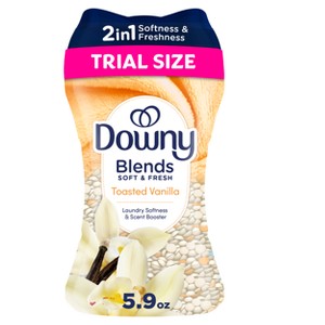 Downy Blends Soft & Fresh In-Wash Scent Booster - Toasted Vanilla Scented Laundry Bead - 1 of 4