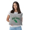 NCAA North Texas Mean Green 16" Heather Gray Sweatshirt Pillow - 2 of 4