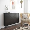 Slim 2 Door Storage Cabinet - Nexera - 2 of 4