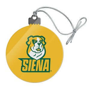 Siena College Primary Logo Acrylic Christmas Tree Holiday Ornament - 1 of 4