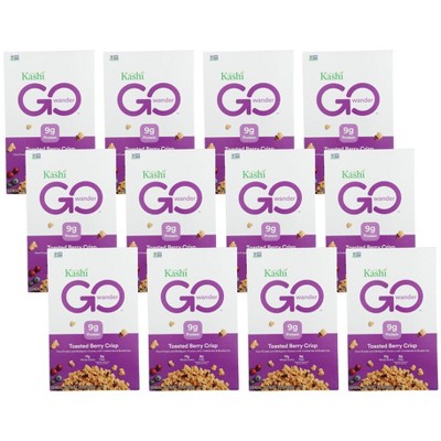 Kashi Toasted Berry Crumble Multigrain GoLean Crisp Cereal - Case of 12/14 oz