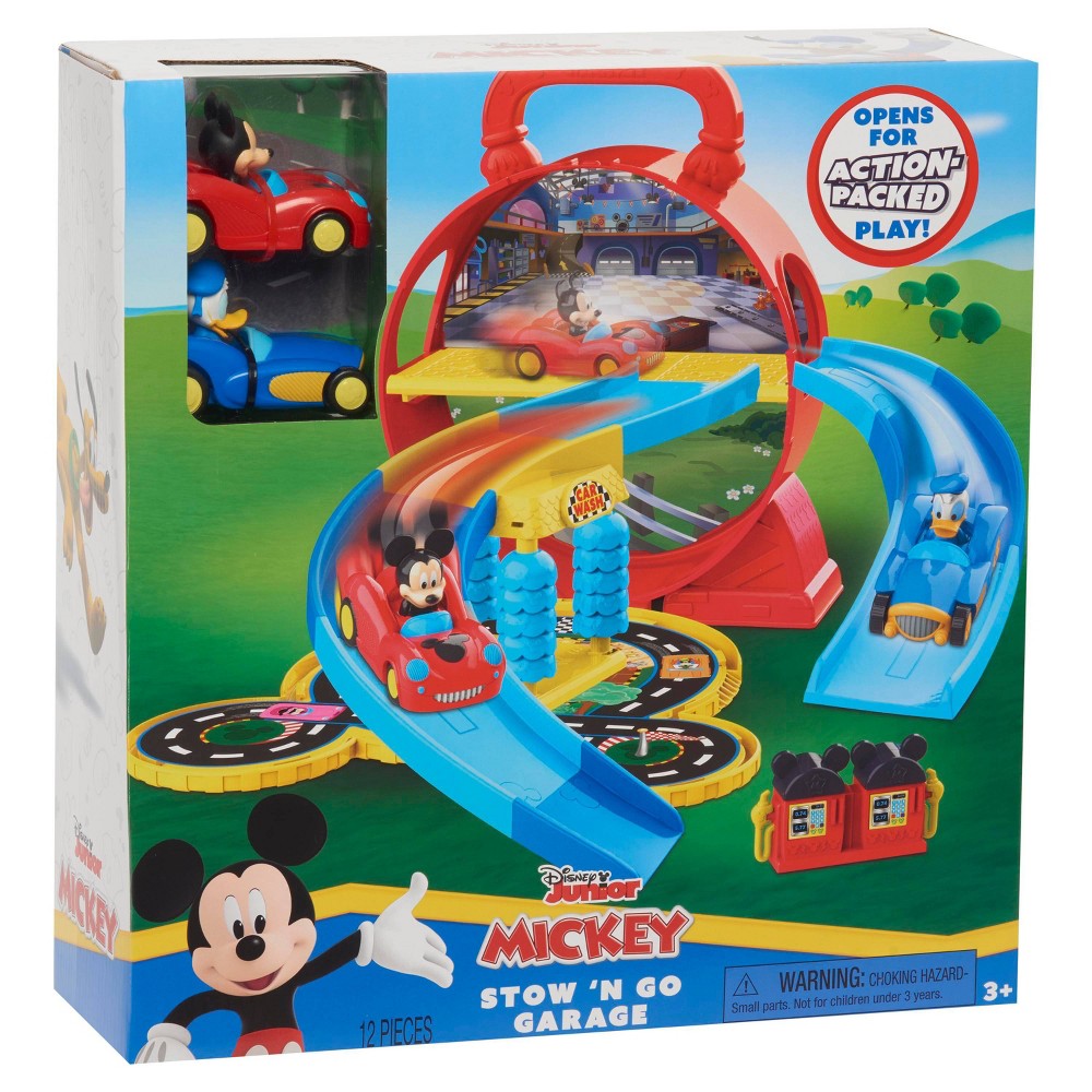 Photos - Doll Mickey Stow n Go Playset