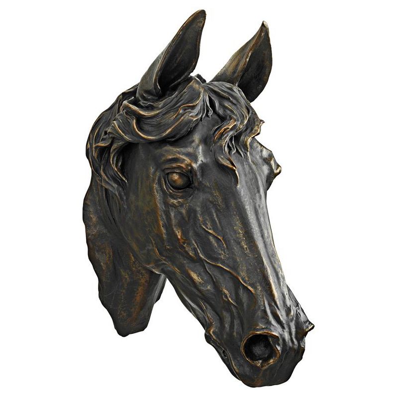 Design Toscano Freedom Spirit Horse Study Wall Sculpture, 4 of 9