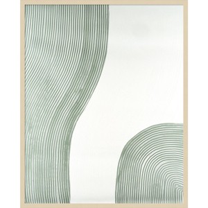 33"x41" Get Going III by Vanna Lam Wood Framed Wall Art Print Brown - Amanti Art: Modern Lithograph with Acrylic Cover - 1 of 4