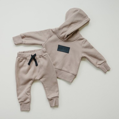 Kids Cove Jogger Sweatsuit Set - Olive + Scout