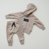 Kids Cove Jogger Sweatsuit Set - Olive + Scout - 2 of 4
