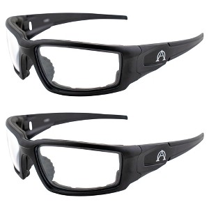 2 Pairs of Alpha Omega AO5 Safety Motorcycle Sunglasses - 1 of 4