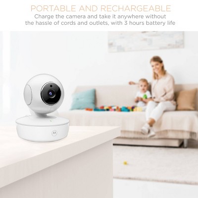 Motorola Nursery Vm36xl Non-wi-fi Video Baby Monitor With Portable ...