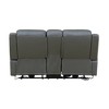 MAYEERTY Power Reclining Loveseat, Electric 2-Seat Leather Recliner with USB Charging, Storage & Cup Holders for Living Room, Brown - 4 of 4