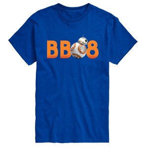 Men's Star Wars: The Force Awakens BB8 Short Sleeve Graphic T-Shirt - Royal Blue - 1X Big and Tall - 1 of 4