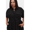 Women's Plus Size Lyra Dress - black | CITY CHIC - 2 of 4