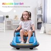 Ride on Bumper Car, 12V Toddlers Bumper Car, Remote Control, Music, LED, Electric Kids Car, Ride on Toy for Kids - 3 of 4