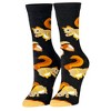 Crazy Socks, Cute Women's Animal Crew Socks, Fun Colorful Prints, Assorted - 2 of 4