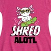 Girls' - Instant Message - Shred Alotl Fit & Flair Cap Sleeve Graphic Dress - 2 of 4