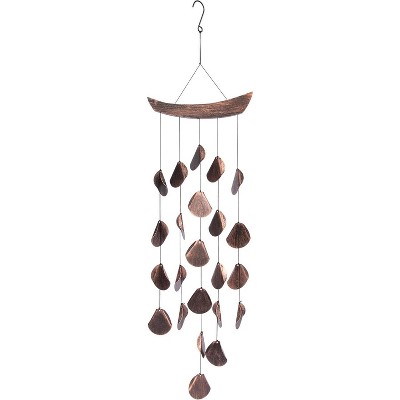 Rustic Charcoal Iron Harmonic Wind Chimes for Outdoor Decor