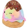 Squishmallow 8" Tie Dye Ice Cream Plush - Cute and Soft Stuffed Animal Toy - Official Kellytoy - Great Gift for Kids - 3 of 3