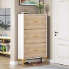 Tribesigns Slim Hidden Shoe Cabinet - 2 of 4